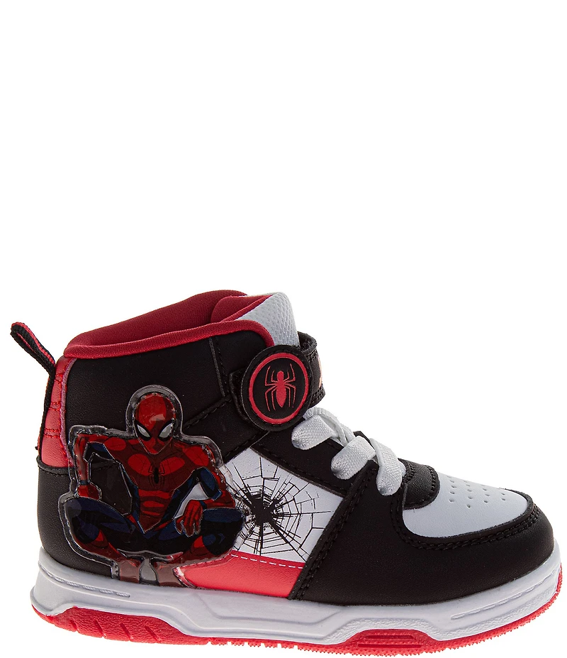 Josmo Boys' Marvel Spiderman Light-Up Hi-Top Sneakers (Toddler)