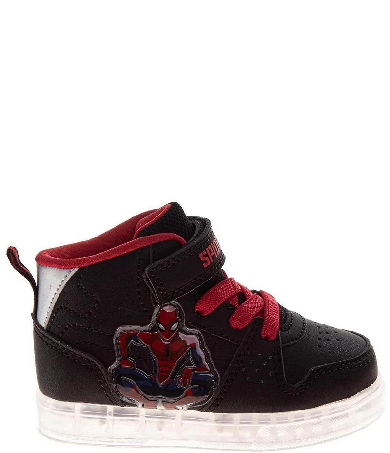 Josmo Boys' Marvel Spiderman Lighted Hi-Top Sneakers (Infant)