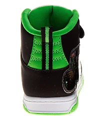 Josmo Boys' Monster Jam Grave Digger Light-Up Hi-Top Sneakers (Toddler)