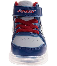 Josmo Boys' Sega Sonic The Hedgehog Hi-Top Light-Up Sneakers (Infant)