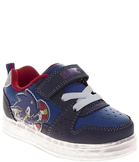 Josmo Boys' Sega Sonic The Hedgehog Light-Up Sneakers (Infant)