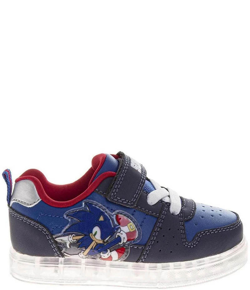 Josmo Boys' Sega Sonic The Hedgehog Light-Up Sneakers (Infant)