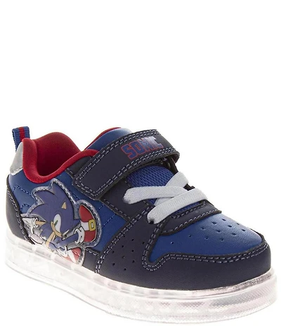 Josmo Boys' Sega Sonic The Hedgehog Light-Up Sneakers (Toddler)