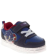Josmo Boys' Sega Sonic The Hedgehog Light-Up Sneakers (Toddler)