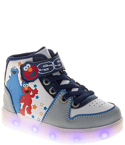 Josmo Boys' Sesame Street Light-Up Hi-Top Sneakers (Infant)