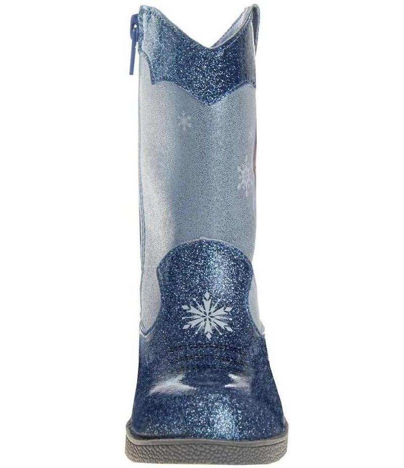 Josmo Girls' Disney Frozen Anna and Elsa Cowgirl Boots (Infant)