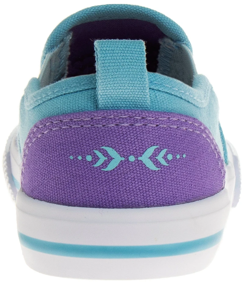 Josmo Girls' Disney Frozen Canvas Slip-On Sneakers (Infant)