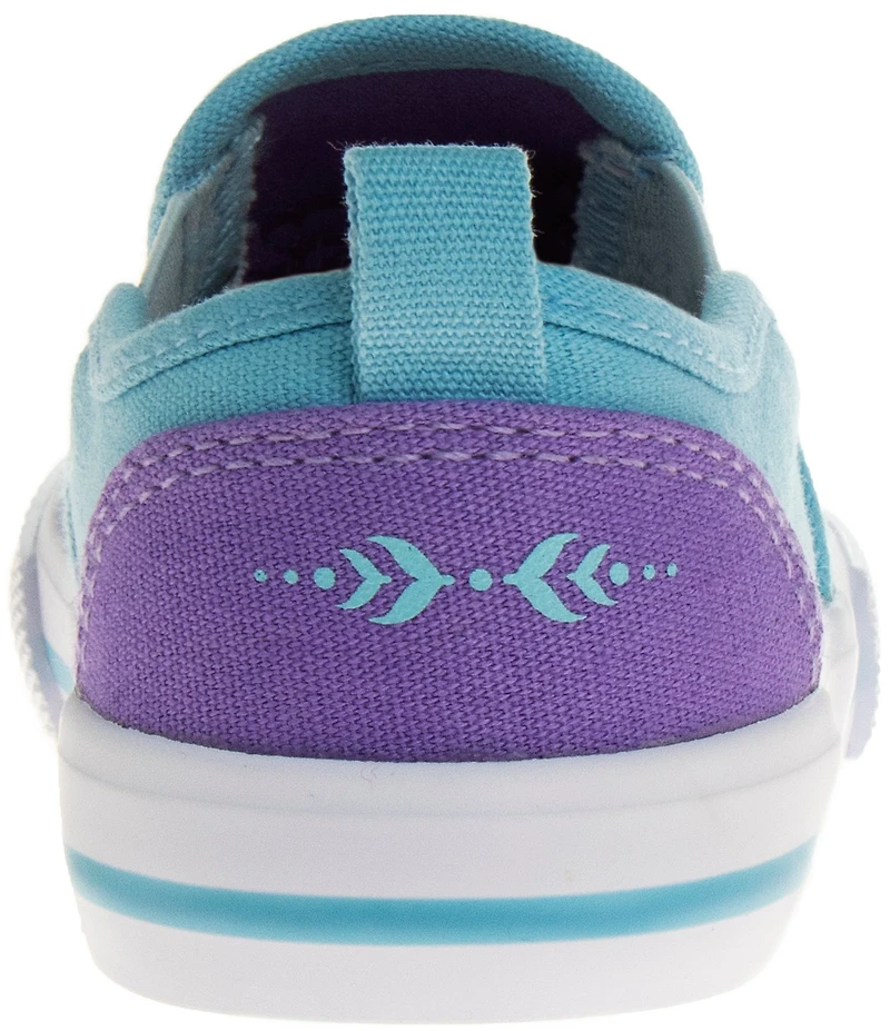 Josmo Girls' Disney Frozen Canvas Slip-On Sneakers (Toddler)