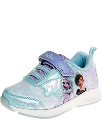 Josmo Girls' Disney Frozen Glitter Light Up Sneakers (Infant)