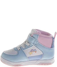 Josmo Girls' Disney Lilo and Stitch Hi-Top Light-Up Sneakers (Infant)