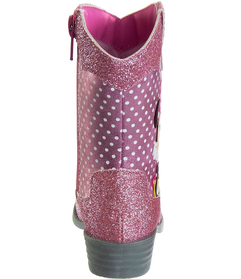 Josmo Girls' Disney Minnie Mouse Cowgirl Boots (Toddler)