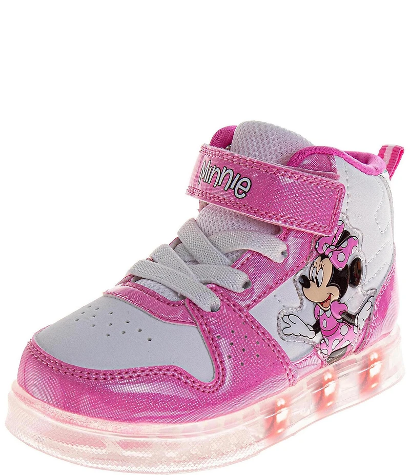 Josmo Girls' Disney Minnie Mouse Light-Up Sneakers (Infant)