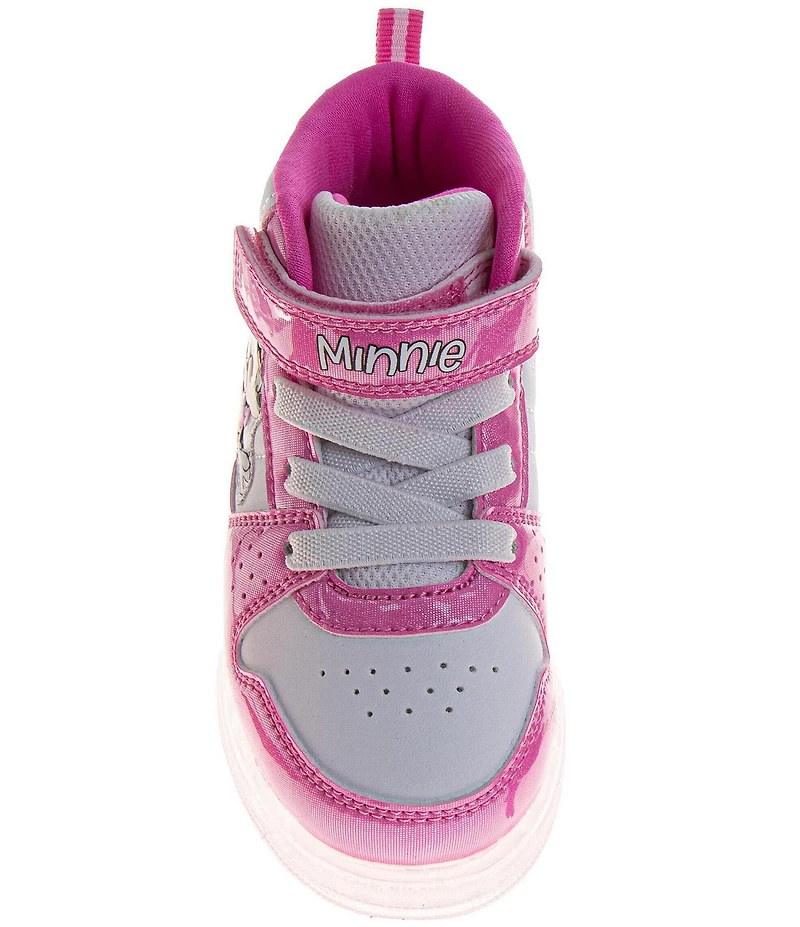 Josmo Girls' Disney Minnie Mouse Light-Up Sneakers (Infant)