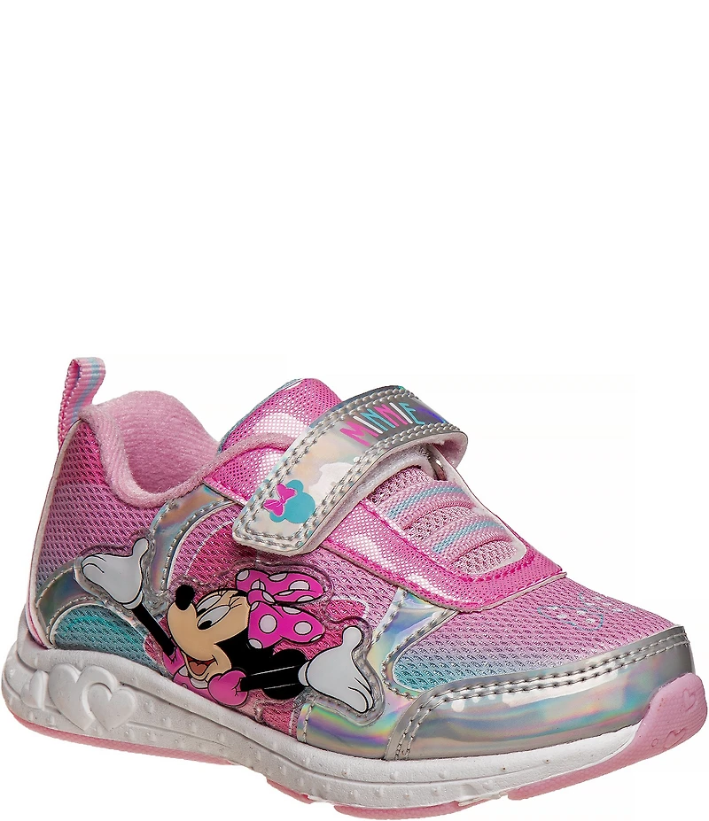Josmo Girls' Disney Minnie Mouse Light Up Sneakers (Toddler)