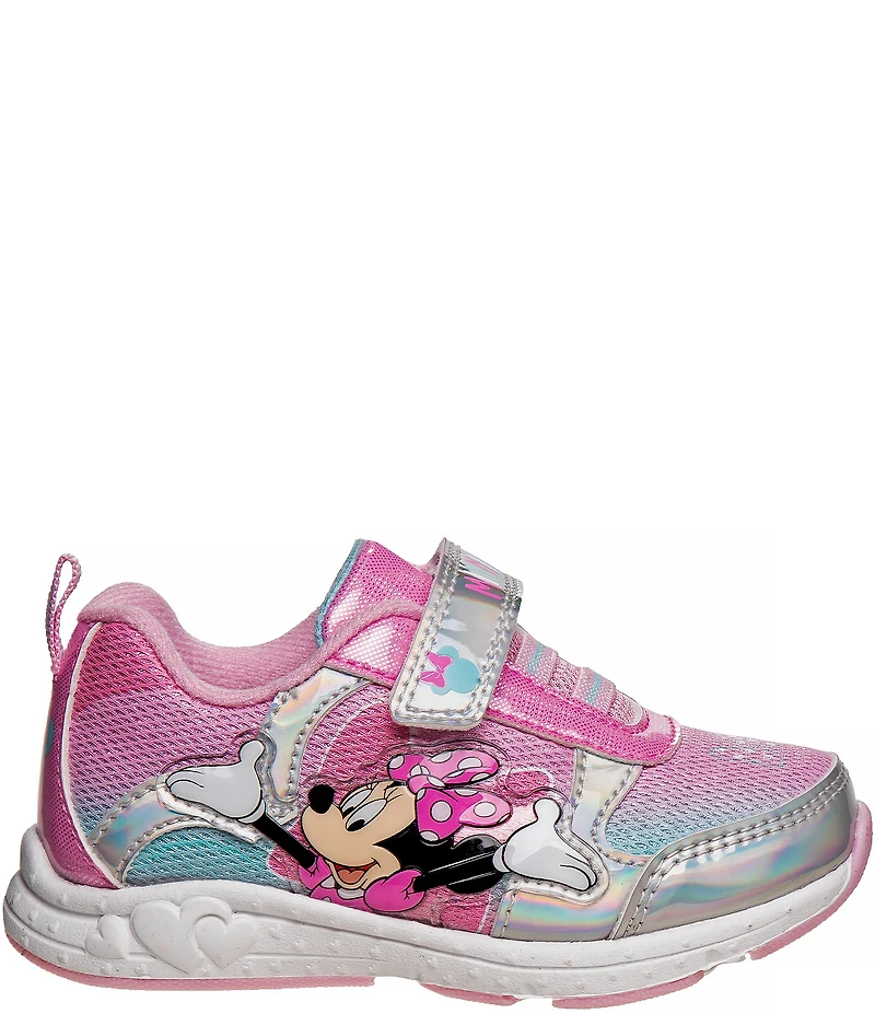 Josmo Girls' Disney Minnie Mouse Light Up Sneakers (Toddler)
