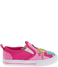 Josmo Girls' Disney Princess Canvas Slip-On Sneakers (Infant)