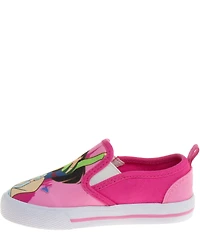 Josmo Girls' Disney Princess Canvas Slip-On Sneakers (Infant)