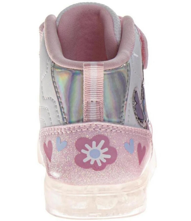 Josmo Girls' Disney Stitch Hi-Top Light-Up Sneakers (Infant)