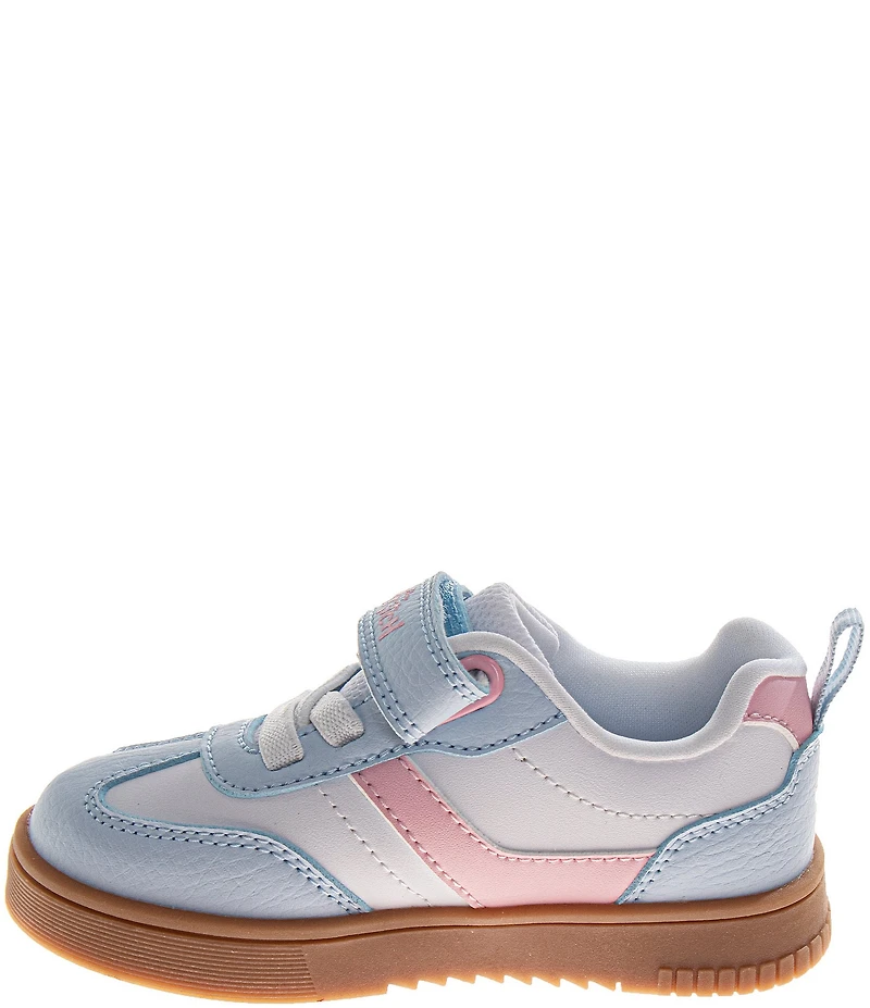 Josmo Girls' Disney Stitch Hook-and-Loop Gum Sole Sneakers (Toddler)