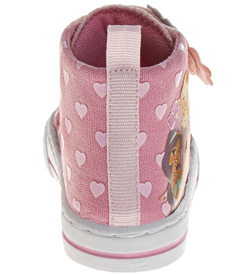 Josrmo Girls' Disney Princess Hi-Top Sneakers (Infant)