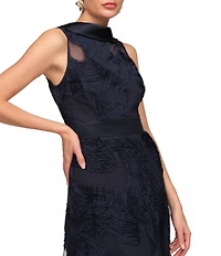 JS Collections Anna Soutache Sleeveless A Line Gown