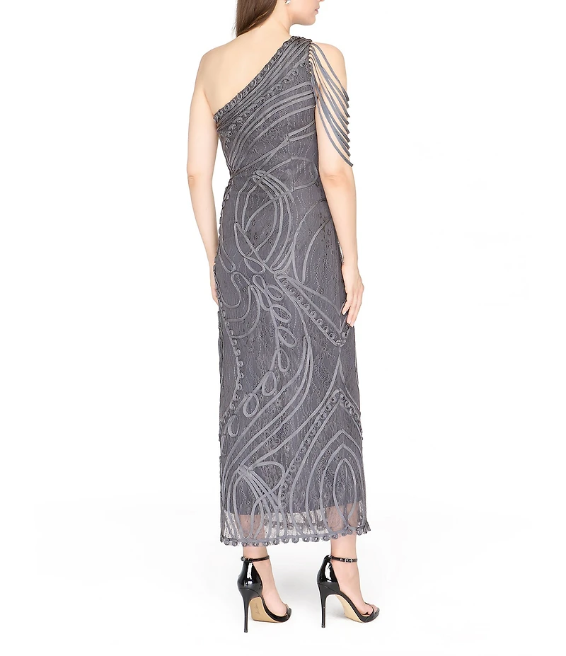 JS Collections Sunny Soutache Cocktail Dress