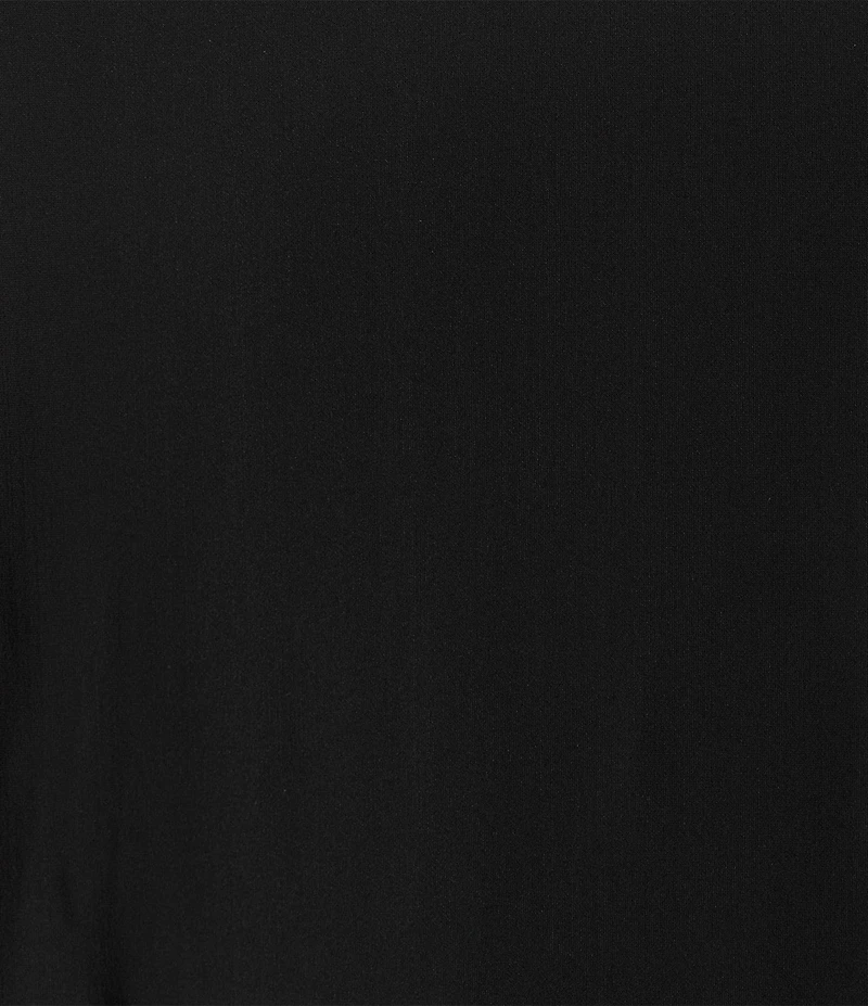 Jude Connally Emerson Jude Cloth Knit Point Collar Puffed Sleeve Shift Dress