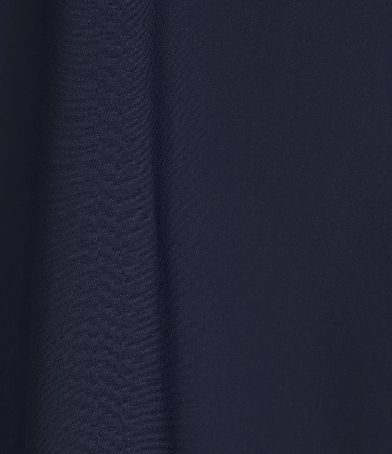 Jude Connally Emerson Jude Cloth Knit Point Collar Puffed Sleeve Shift Dress