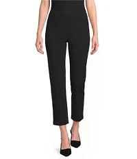 Jude Connally Gayle Jude Cloth Stretch Knit Slim Pull-On Ankle Pants