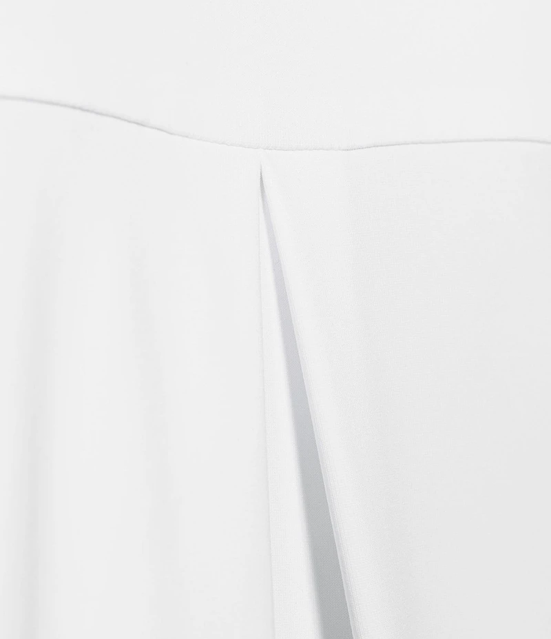 Jude Connally Hadley Long Roll-Tab Sleeve Point Collar High-Low Tunic