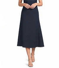 Jude Connally Jeanette Denim A-Line Midi Skirt