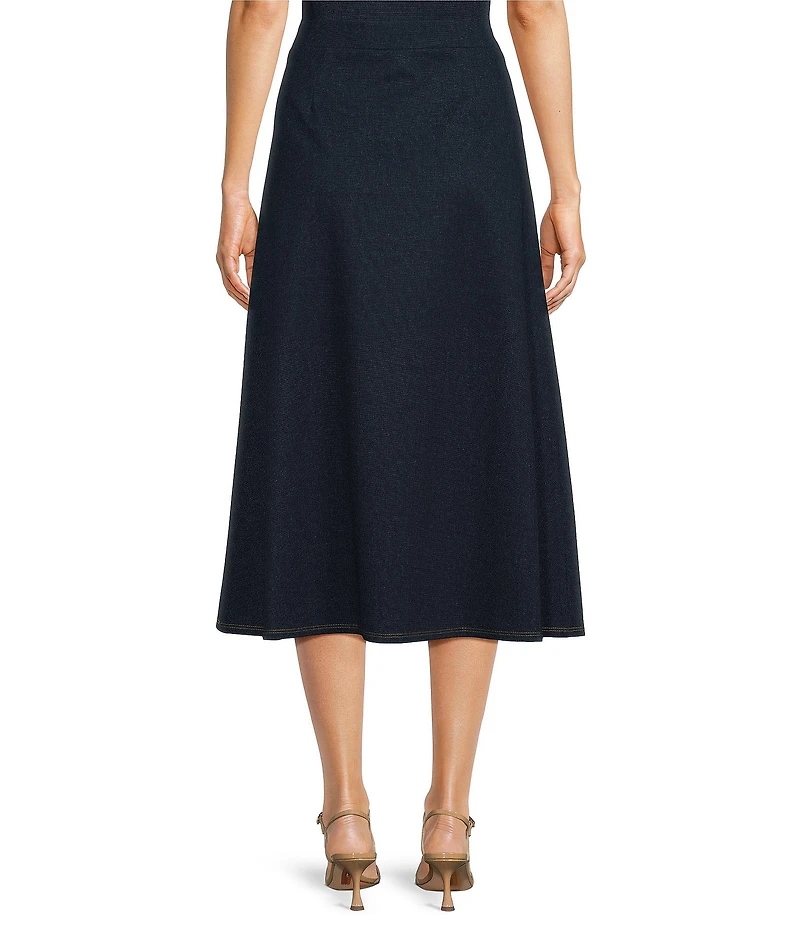 Jude Connally Jeanette Denim A-Line Midi Skirt