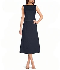 Jude Connally Jeanette Denim A-Line Midi Skirt