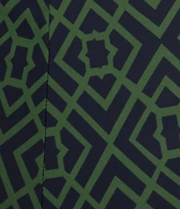 Jude Connally Lolly Garden Lattice Print Coordinating Lightweight Jude Cloth Wide Leg Crop Pants
