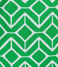 Jude Connally Megan Sail Geo Print Jude Cloth Stretch Knit 3/4 Sleeve Split V-Neck Shift Dress