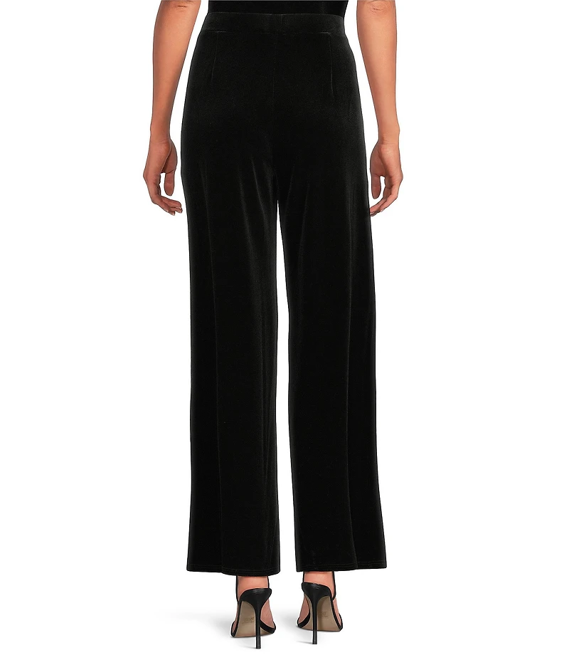 Jude Connally Nicolette Stretch Velvet Wide Leg Pants