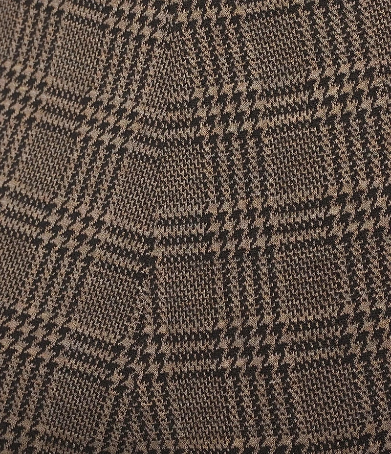 Jude Connally Tobi Tweed Knit Elastic Waist Slim Ankle Pants