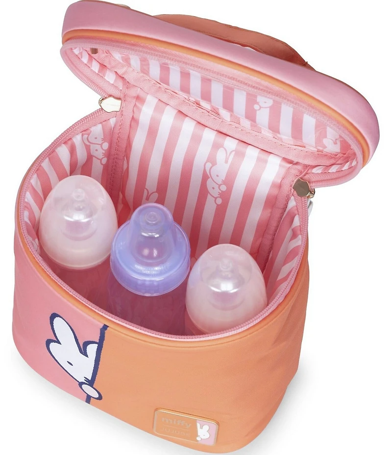 JujuBe Fuel Cell Miffy Flower Fields Insulated Lunch Bag