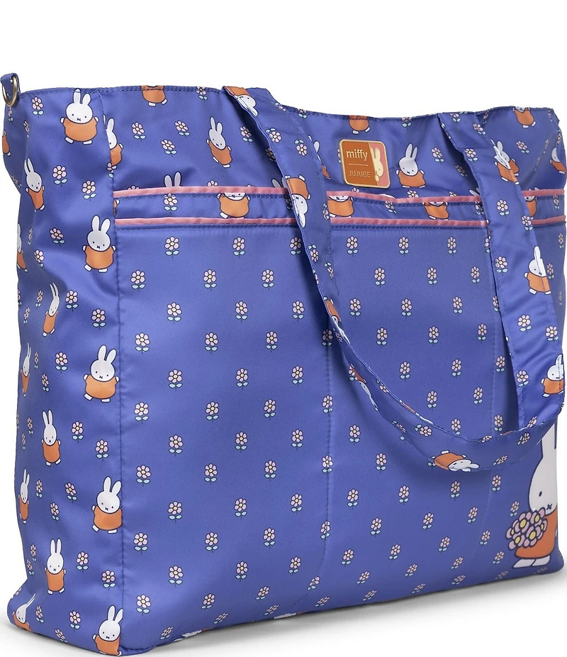 JuJuBe Super Be Miffy Flower Fields Tote Bag