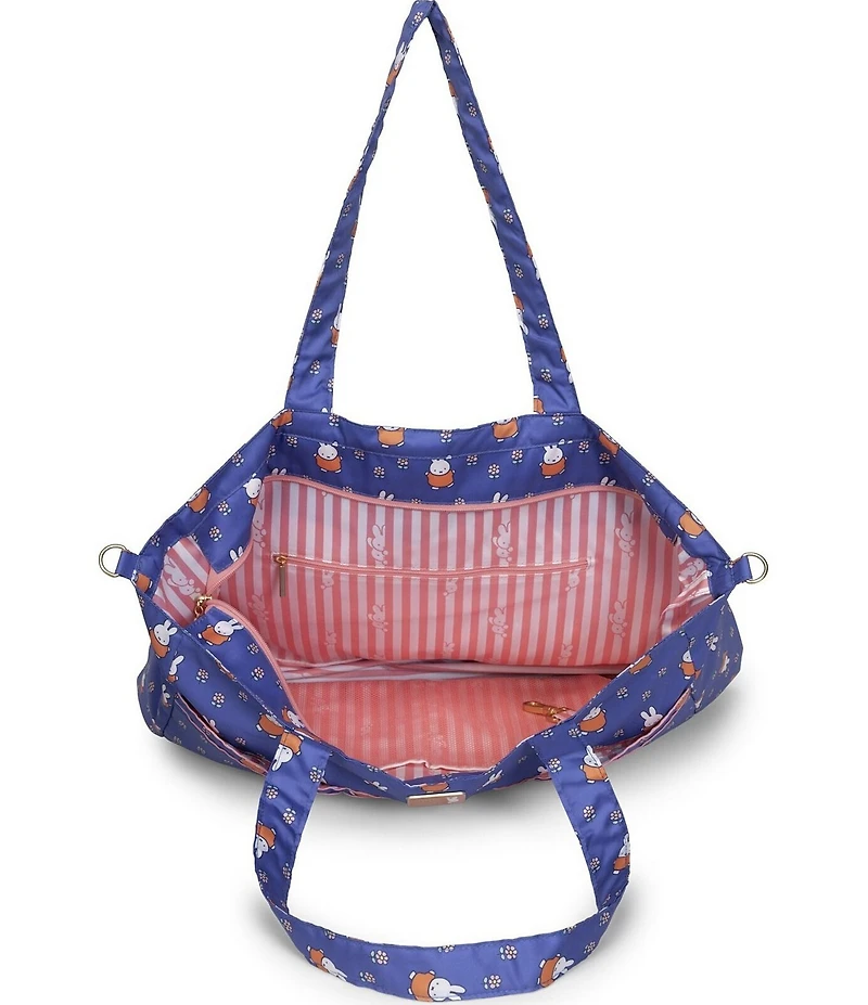 JuJuBe Super Be Miffy Flower Fields Tote Bag