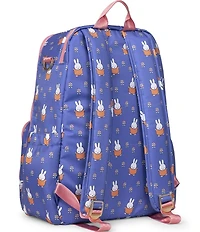JujuBe Zealous Miffy Flower Fields Changing Pad Backpack