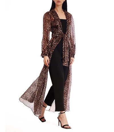Julia Jordan Long Sleeve Shirt Dress With Jumpsuit