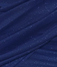 Jump Long Sleeve Square Neck Ruched Drape Detail Dress