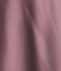 Jump Satin Strapless Scarf Midi Dress