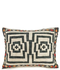 Jungalow Hypnotic Geometric Greek Key Pattern Reversible Mini Quilt Set