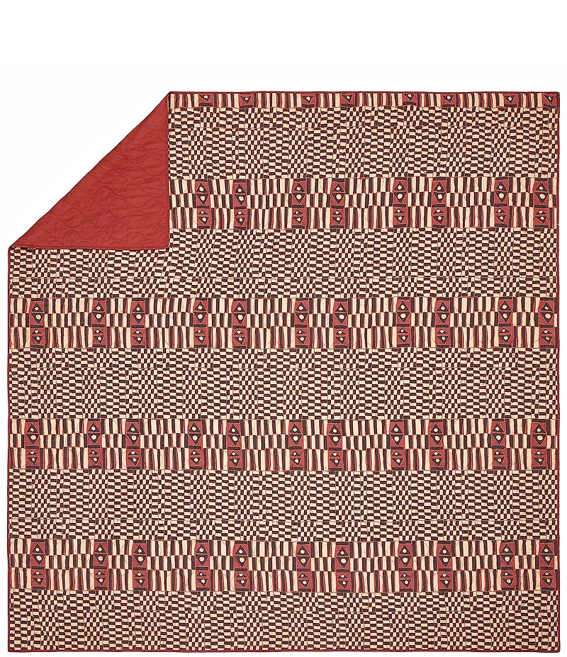 Jungalow Verona Geometric Reversible Cotton Quilt Mini Set