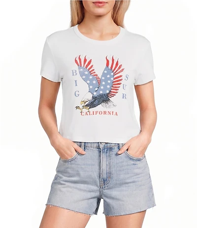 Junk Food Big Sur Eagle Short Sleeve Baby Tee