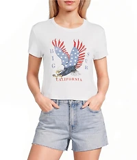Junk Food Big Sur Eagle Short Sleeve Baby Tee
