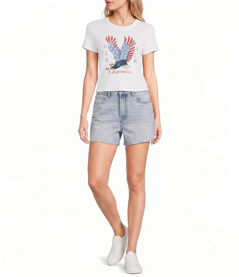 Junk Food Big Sur Eagle Short Sleeve Baby Tee