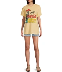 Junk Food Enjoy Coke Cowboy Oversized Graphic T-Shirt